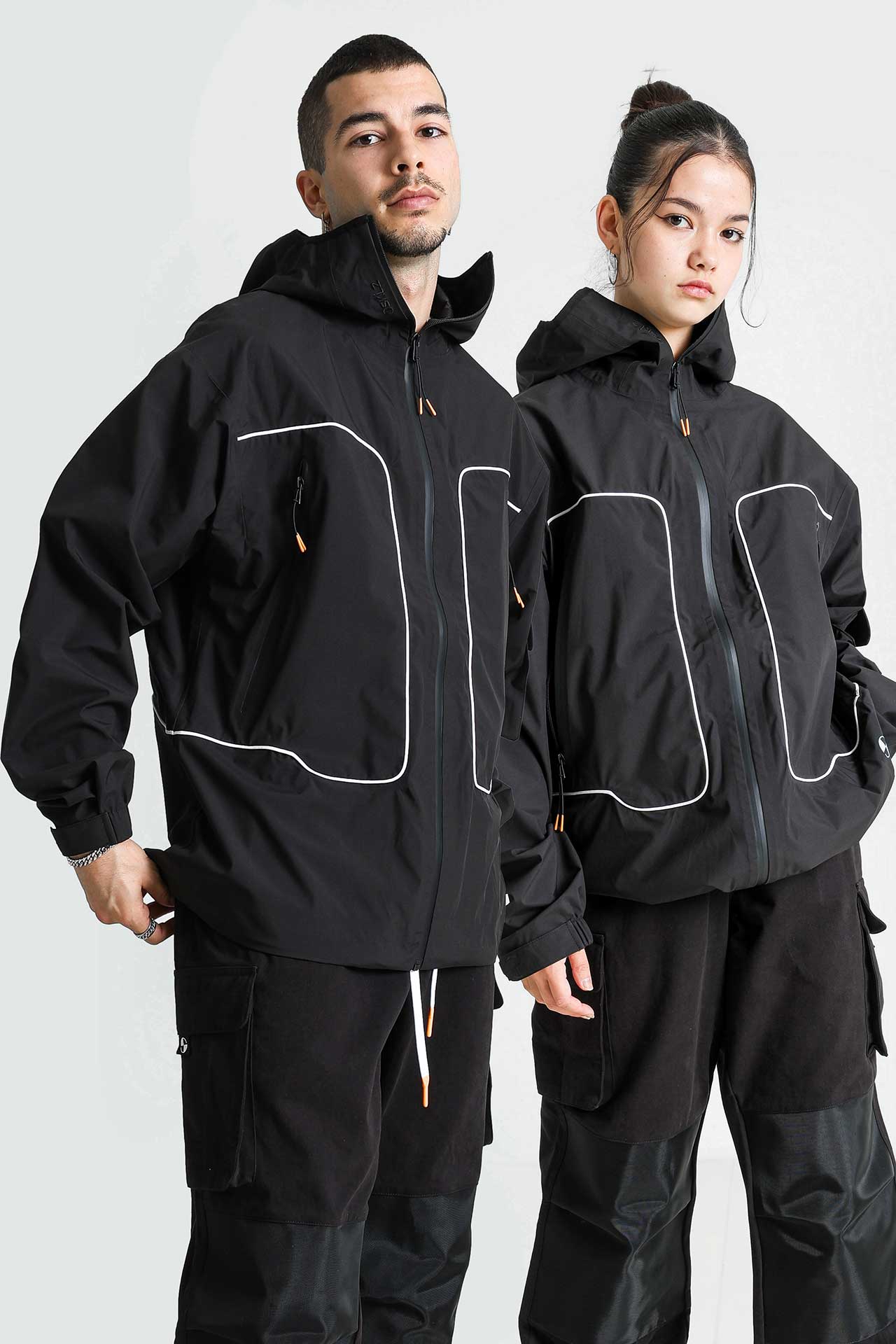 Ninja wind jacket - black