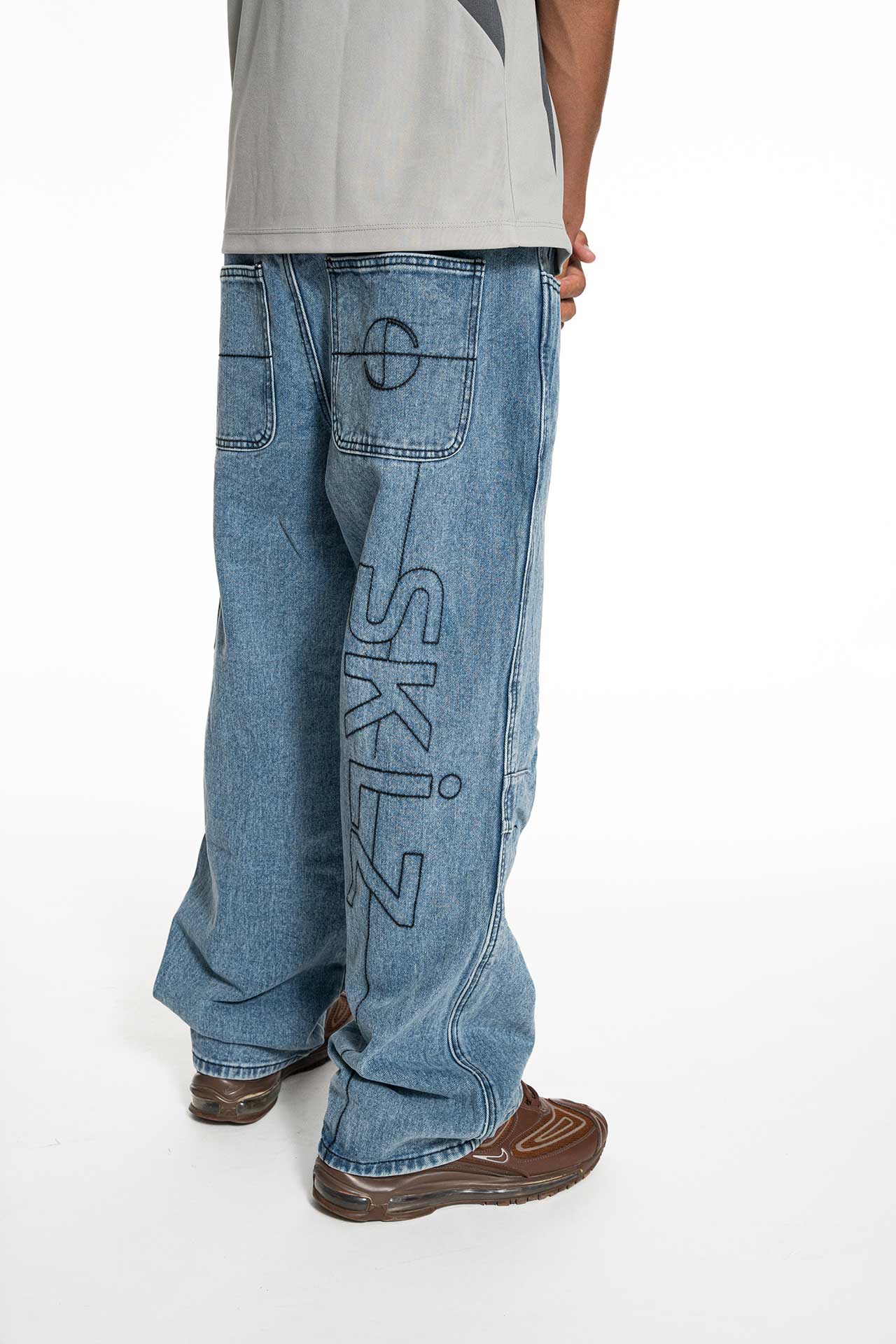 Straight cut jeans - light blue