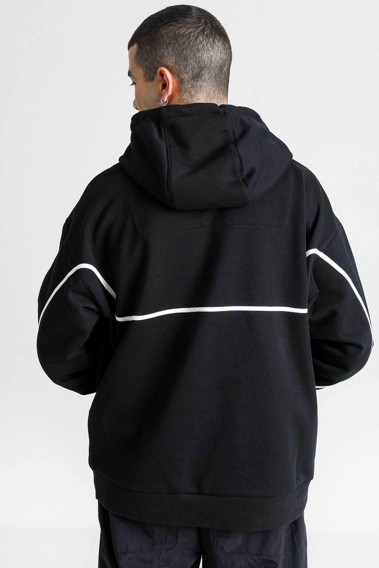 Sweatshirt à capuchon - noir