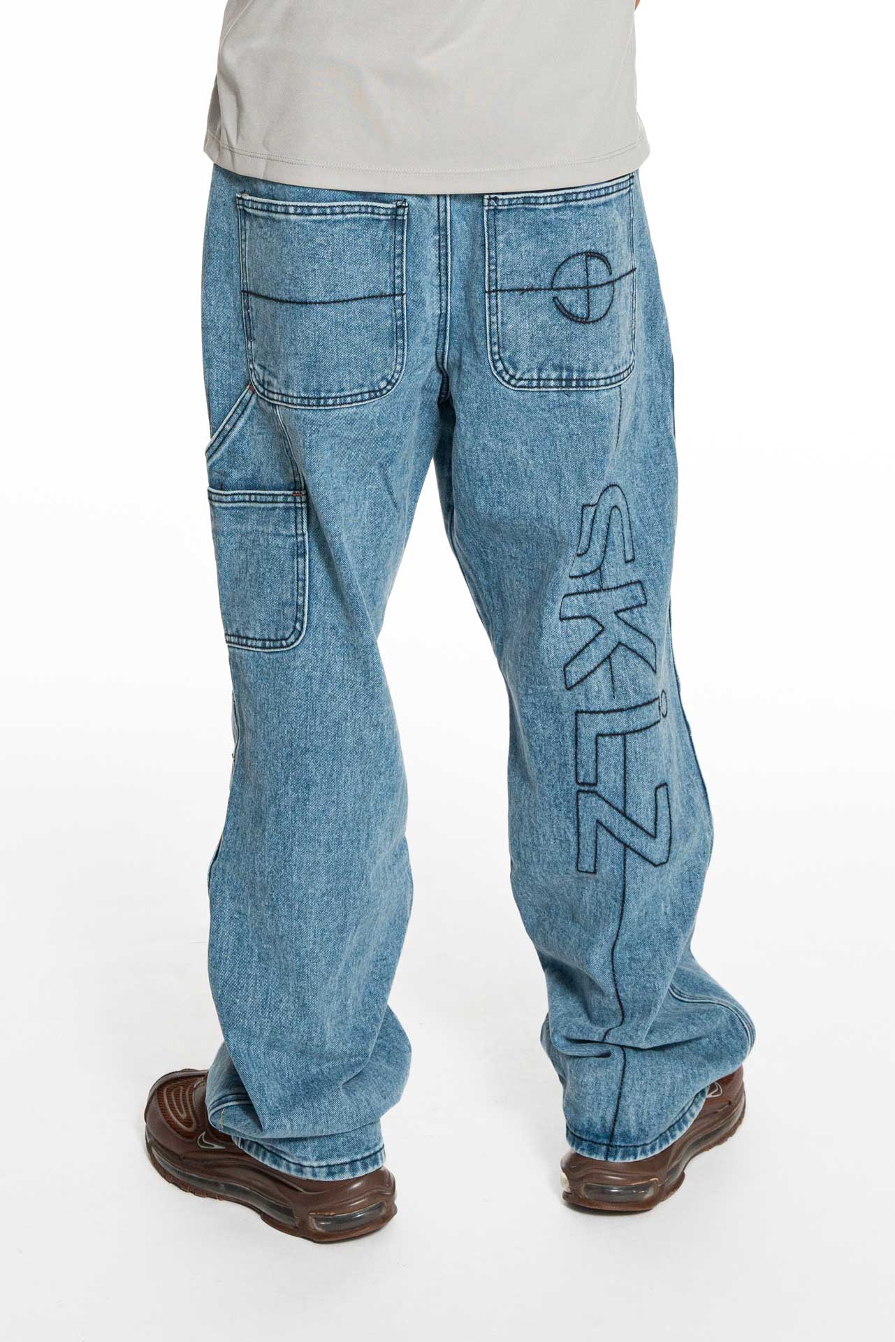 Straight cut jeans - light blue